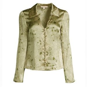 REBECCA TAYLOR
Silk Adela Fleur Blouse
